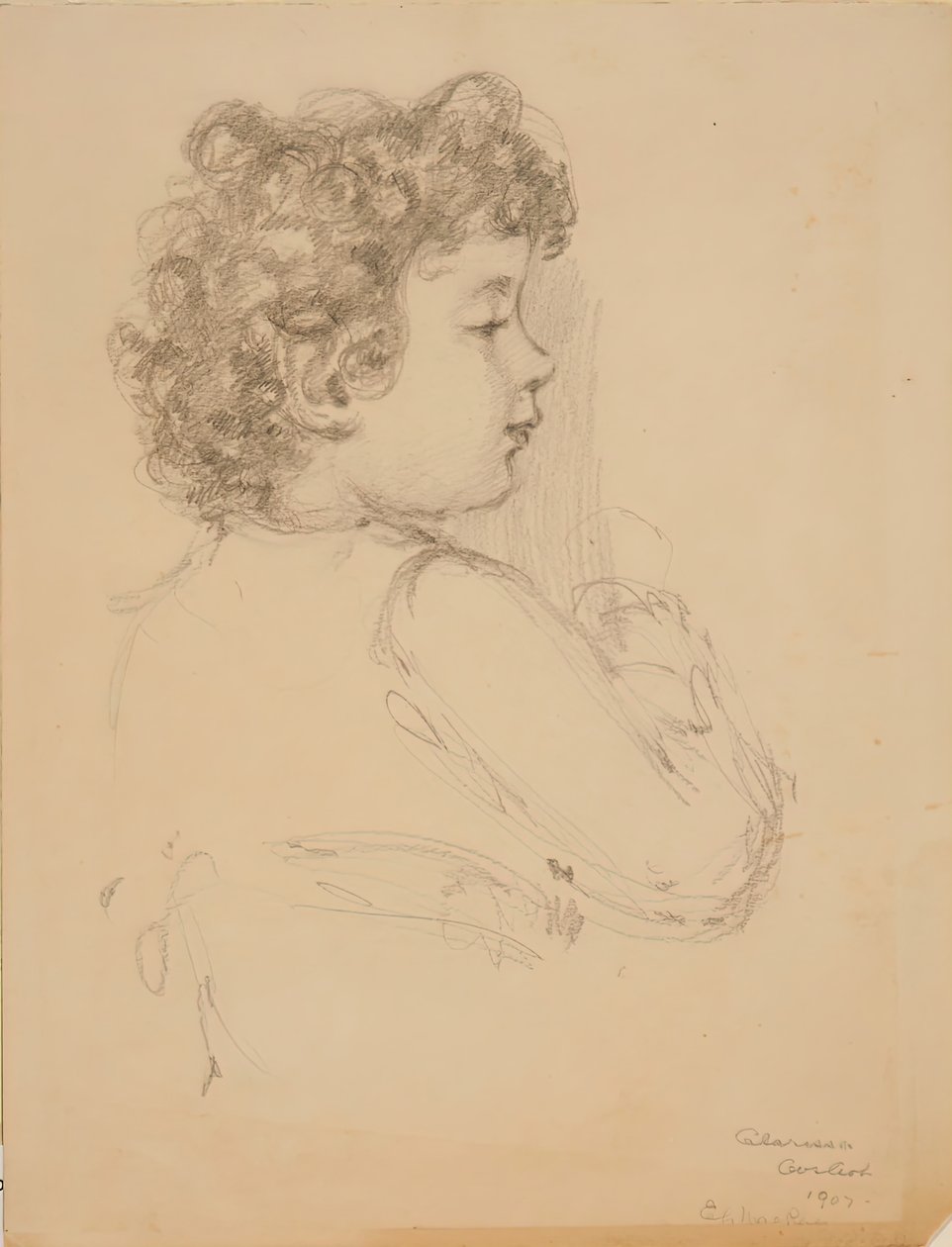 Clarissa, 1909. alkotó: Elmer Livingston MacRae