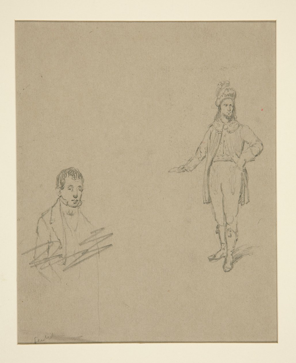 Két férfi alkotó: Emanuel Gottlieb Leutze