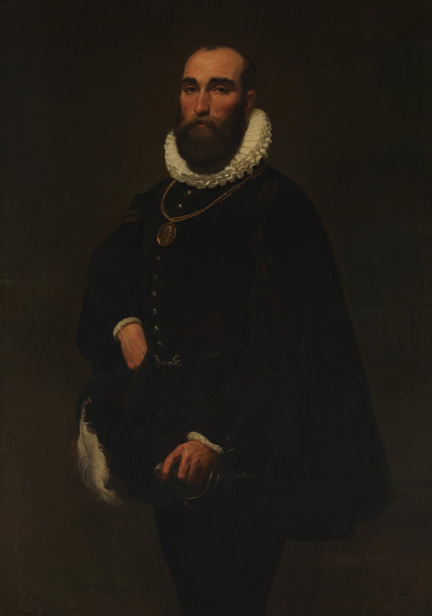 Worthington Whittredge, 1856 alkotó: Emanuel Gottlieb Leutze