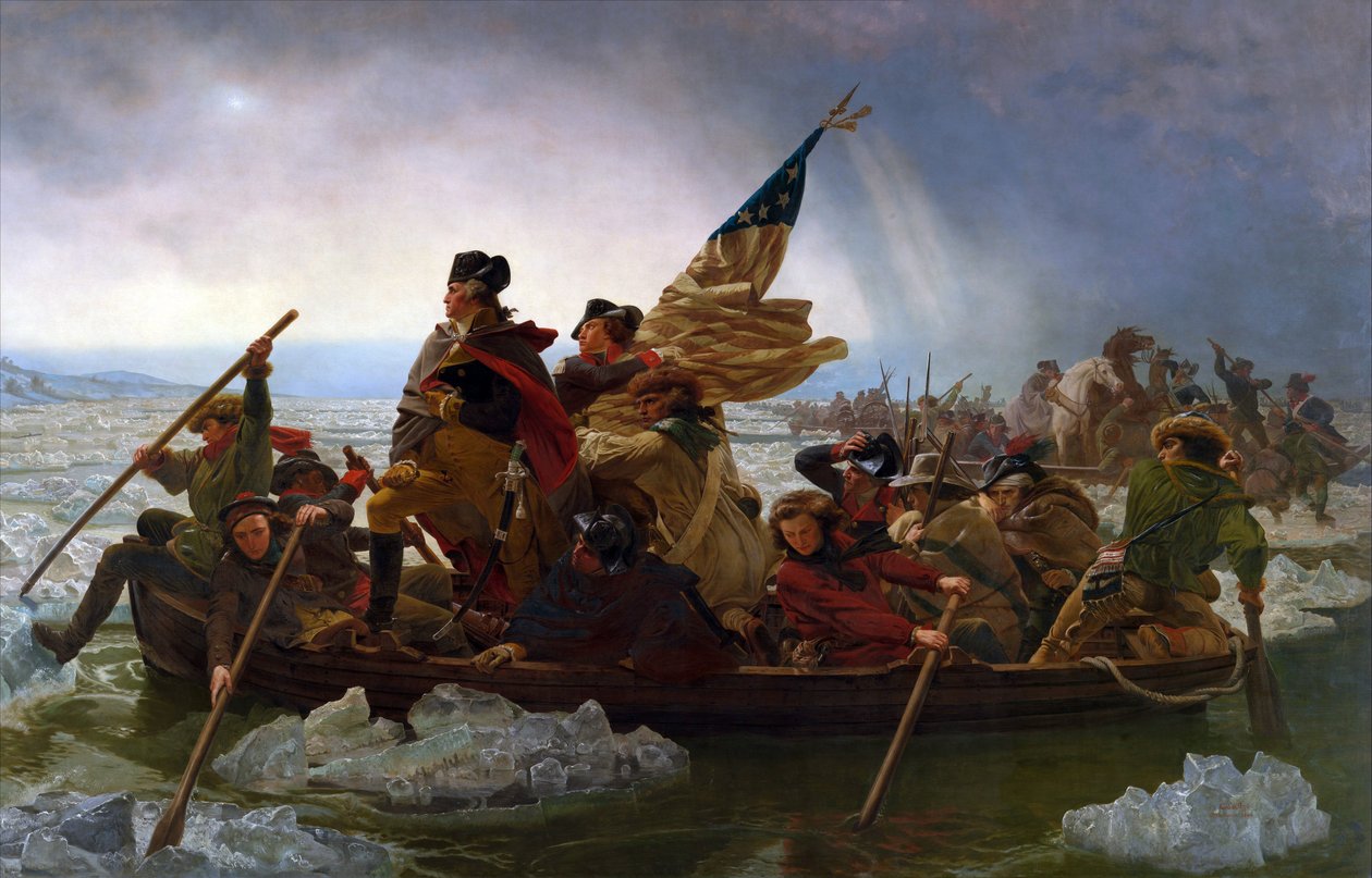 Washington átkelés a Delaware-en alkotó: Emanuel Leutze