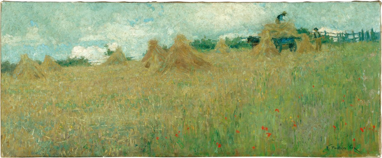 A kukoricatábla, c. 1900 alkotó: Emanuel Phillips Fox