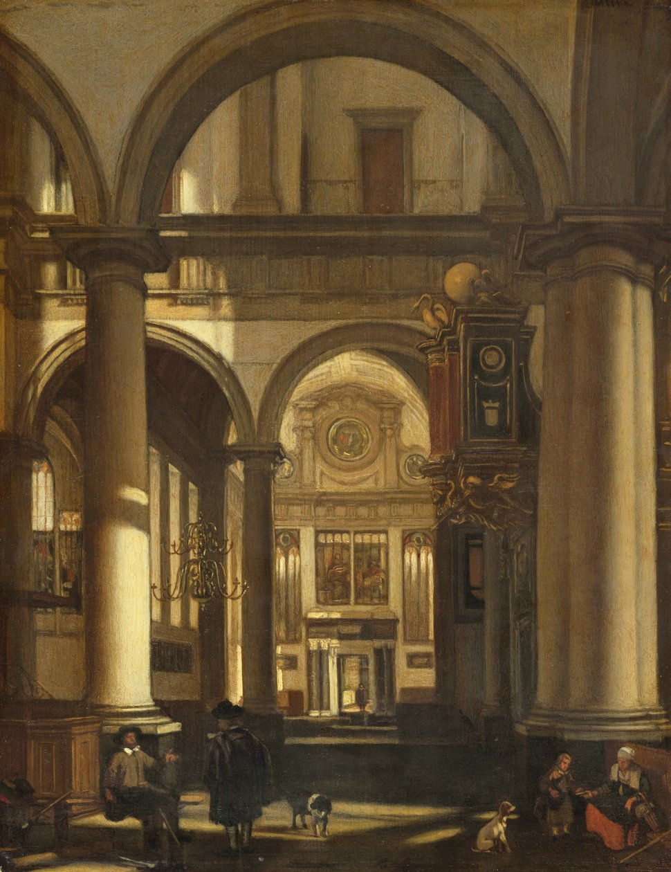 Templombelső alkotó: Emanuel de Witte