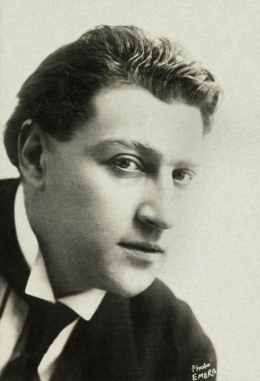 Sacha Guitry portréja (fotó) alkotó: Emera
