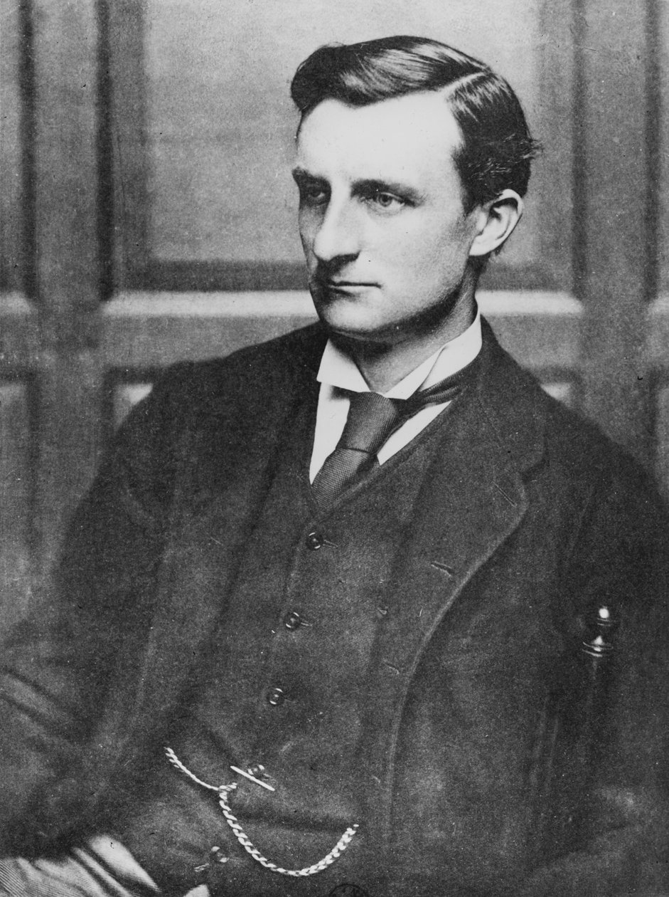 Lord Edward Grey, Fallodon vikomtjának portréja (bw fotó) alkotó: Emery Walter