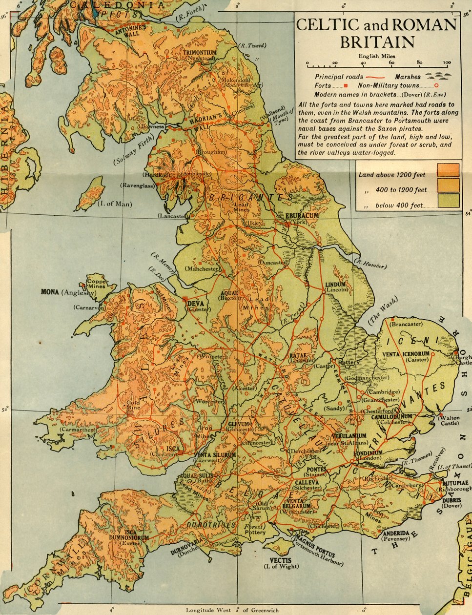 Kelta és római Nagy-Britannia, 1926. alkotó: Emery Walker
