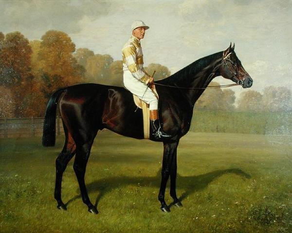 Ladák, az 1894-es Derby győztese, 1894 (188209-es részlet) alkotó: Emil Adam