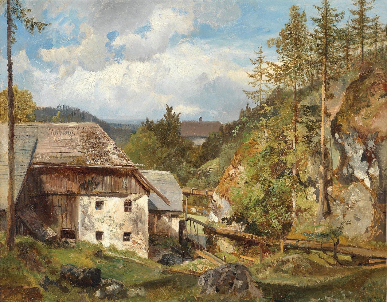 A malom a fában alkotó: Emil Jakob Schindler