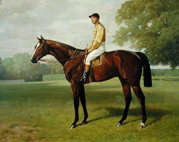 "Flying Fox", az 1899-es Derby győztese, 1899 alkotó: Emil Adam