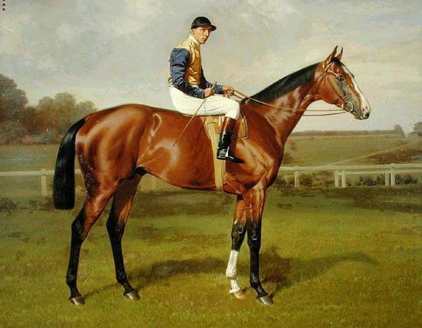 "Fodormenta", az 1906-os Derby győztese, 1906 alkotó: Emil Adam