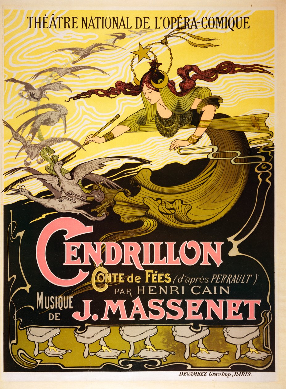 Cendrillon (Hamupipőke), Jules Massenet 1899-es meseoperája (1842. május 12. – 1912. augusztus 13.) alkotó: Emil Bertrand