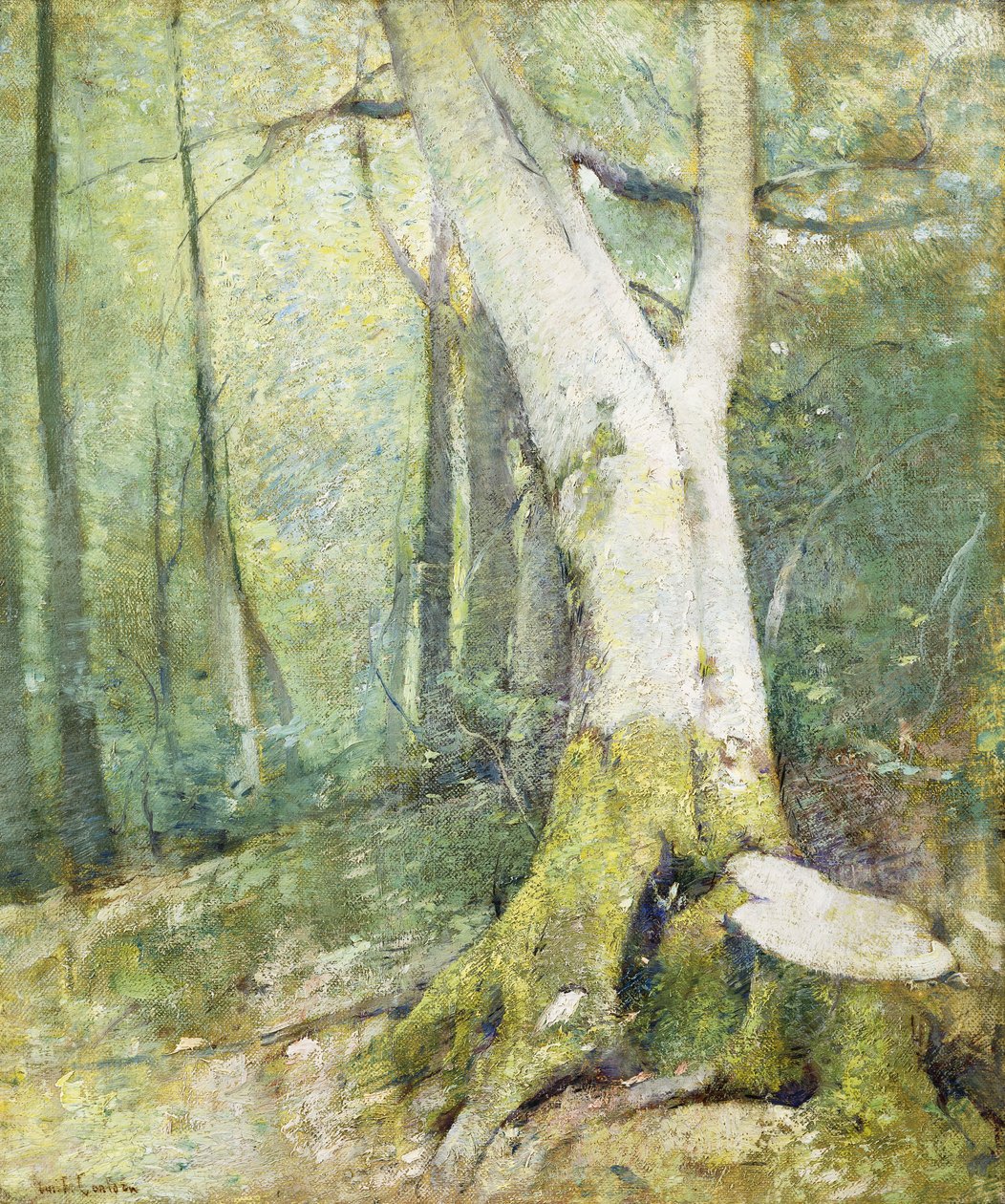 Belső erdő alkotó: Emil Carlsen