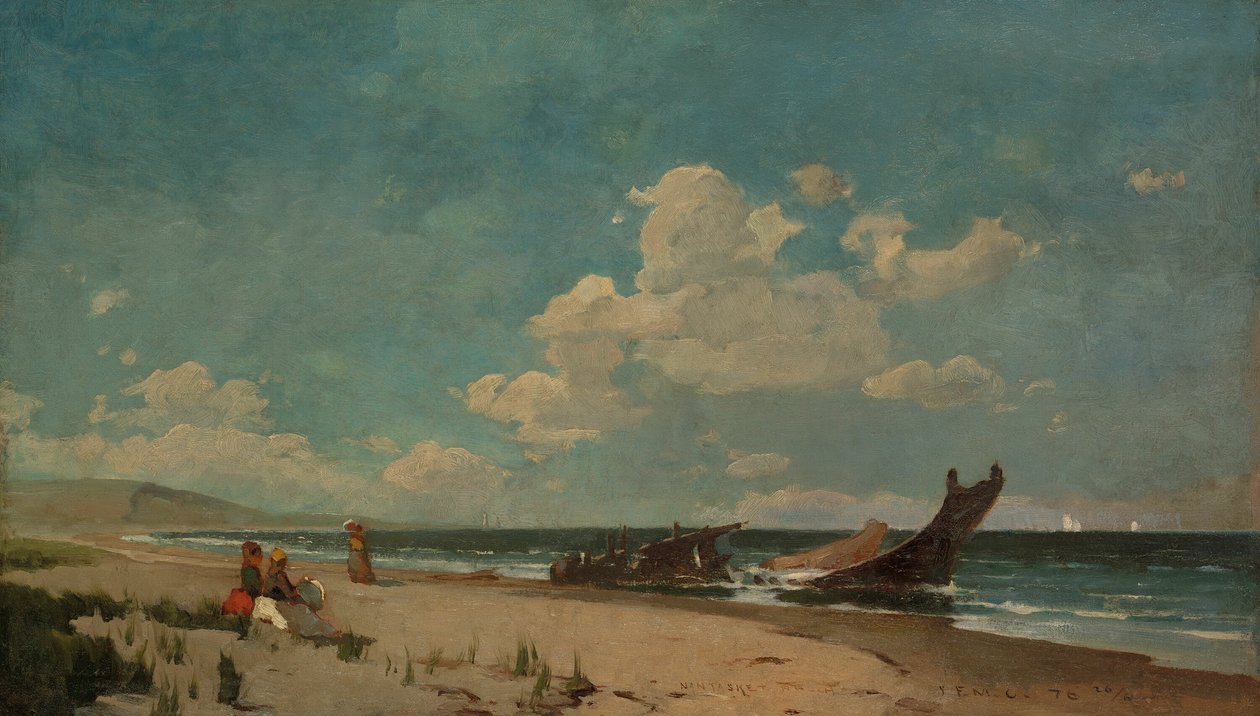 Nantasket Beach, 1876. alkotó: Emil Carlsen