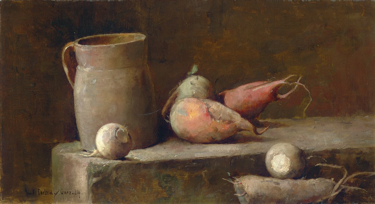 A gyökérpince alkotó: Emil Carlsen