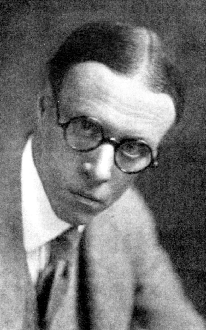Sinclair Lewis, a Main Street & Babbit! szerzője, amerikai regényíró, 1923. alkotó: Emil Otto Hoppe