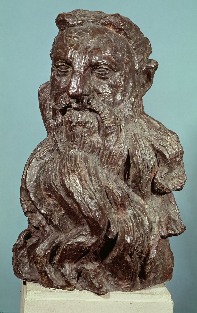 Auguste Rodin (1840-1917) mellszobra 1909 (bronz) alkotó: Emile Antoine Bourdelle