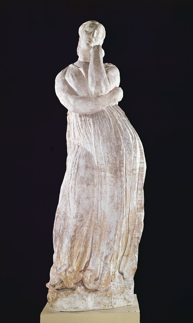Pénelope, 1907-ben készült bronzszoborhoz öntve (gipsz) alkotó: Emile Antoine Bourdelle