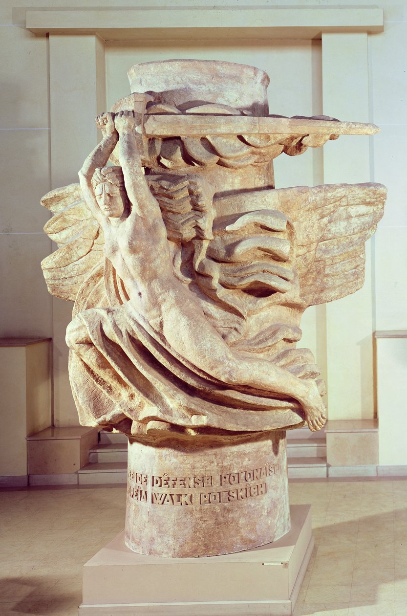 A lengyel eposz, 1917 alkotó: Emile Antoine Bourdelle