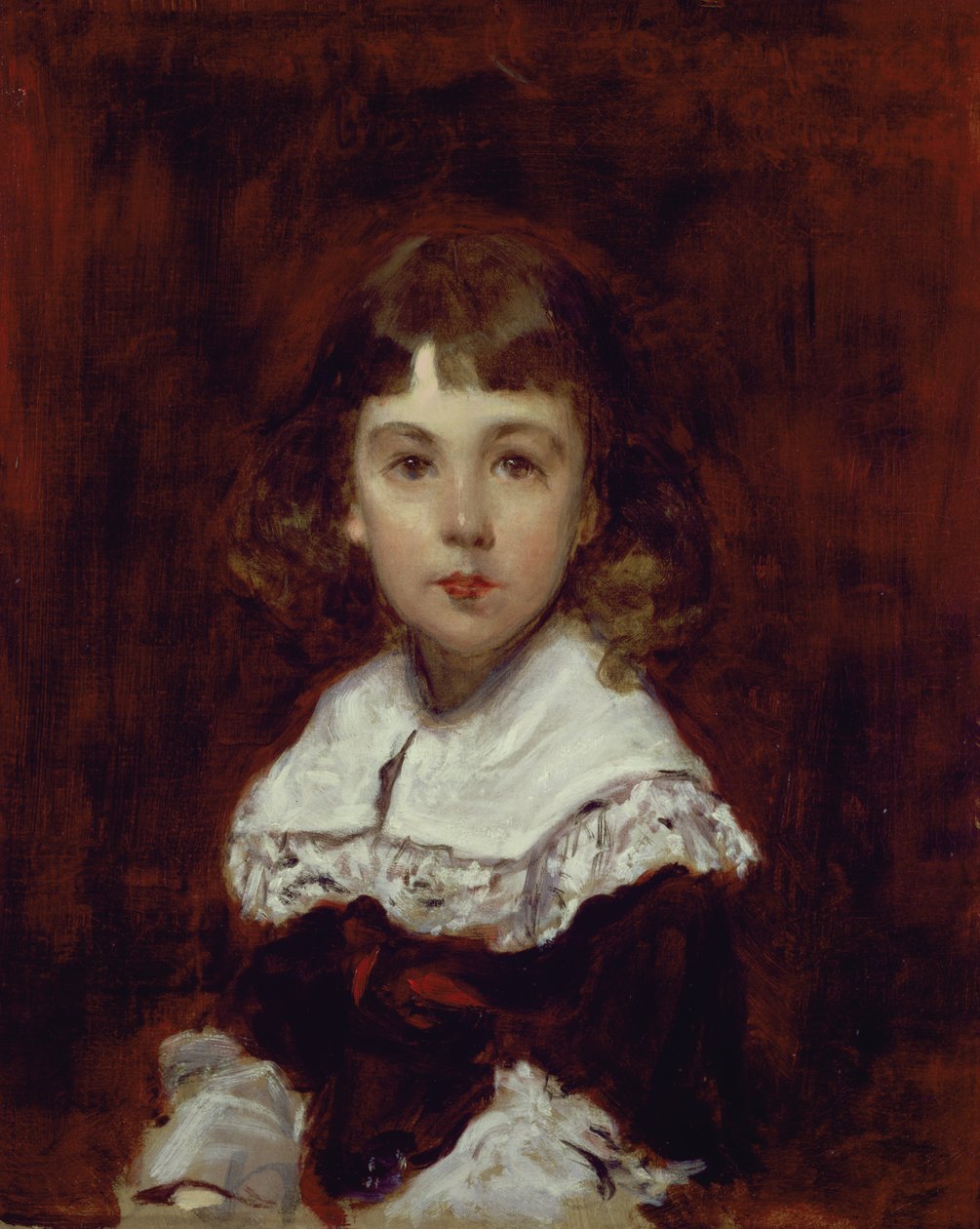 Georges Claretie, Jules Claretie (1840-1913), a zeneszerző fia portréja. alkotó: Charles Emile Auguste Carolus Duran