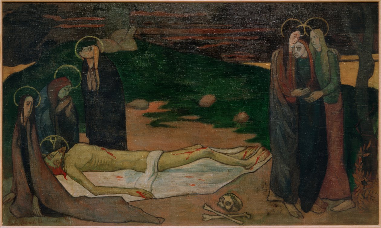 Krisztus siratása alkotó: Emile Bernard