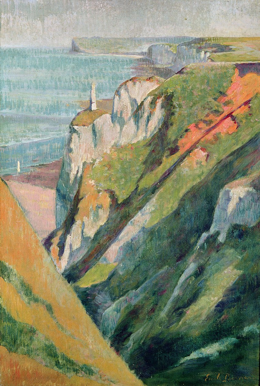 A sziklák és a tenger alkotó: Emile Bernard