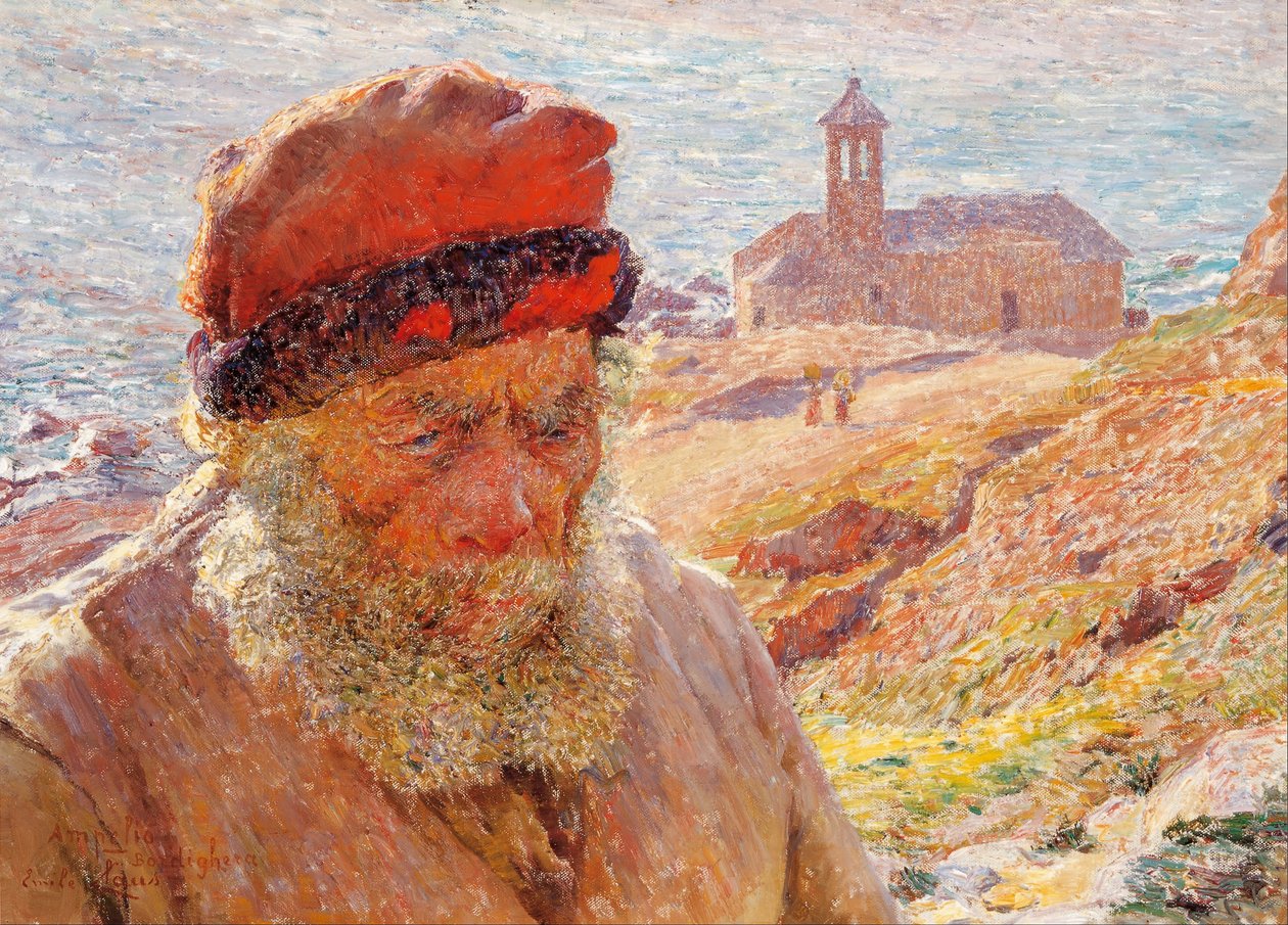 Ampelio, régi bordigherai halász alkotó: Emile Claus