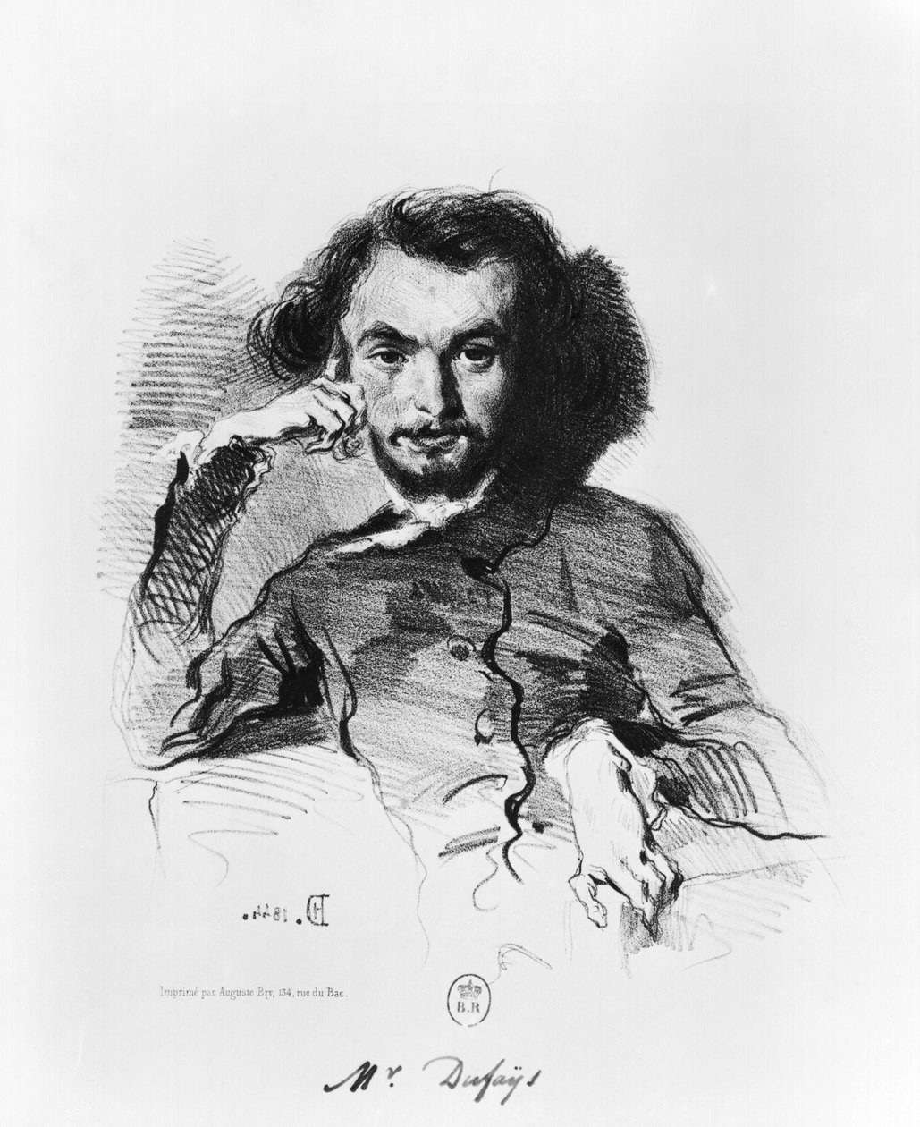 Charles Baudelaire (1821-67) 1844 alkotó: Emile Isidore Deroy