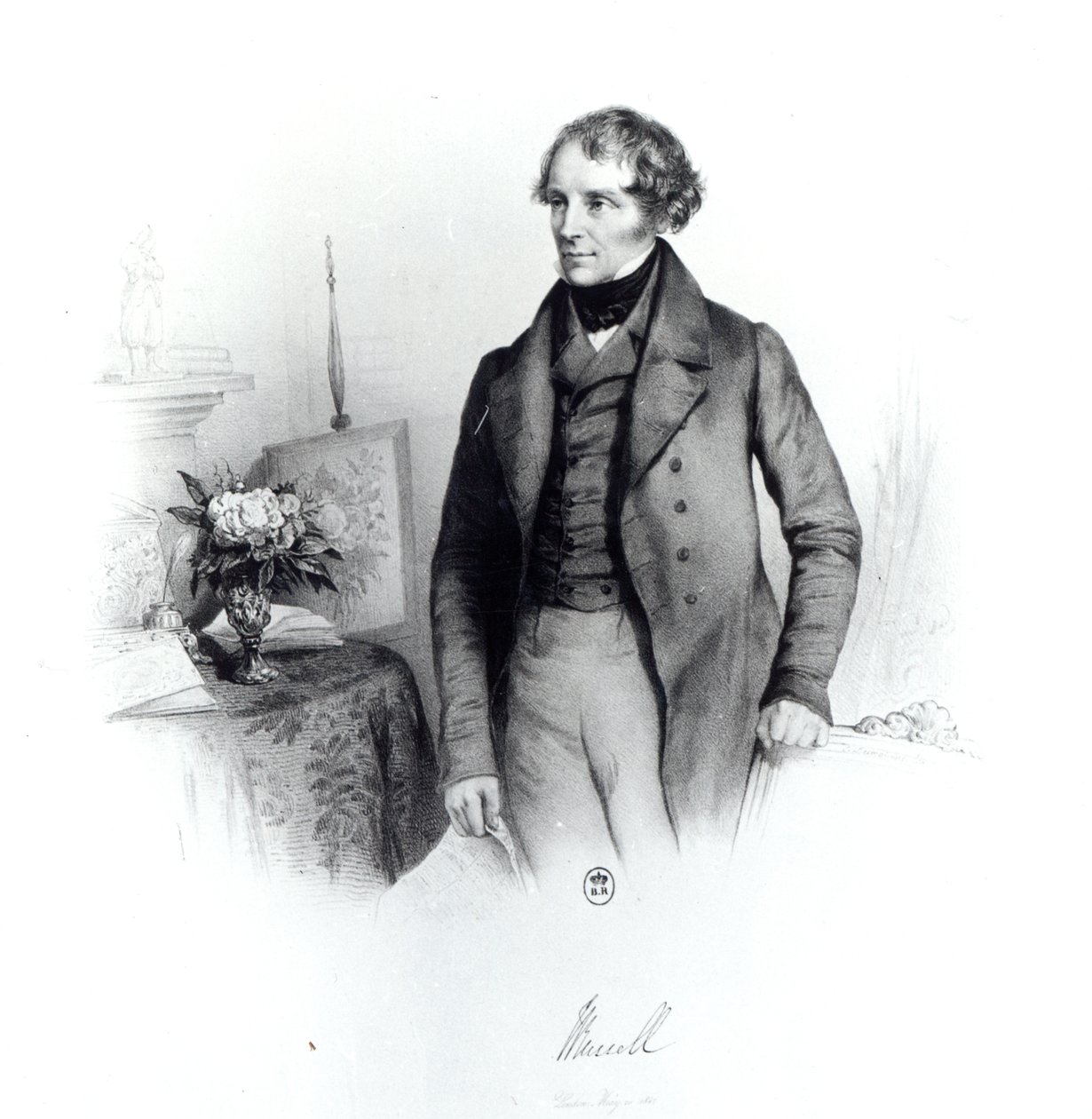 Lord John Russell portréja (1792-1878) alkotó: Emile Desmaisons