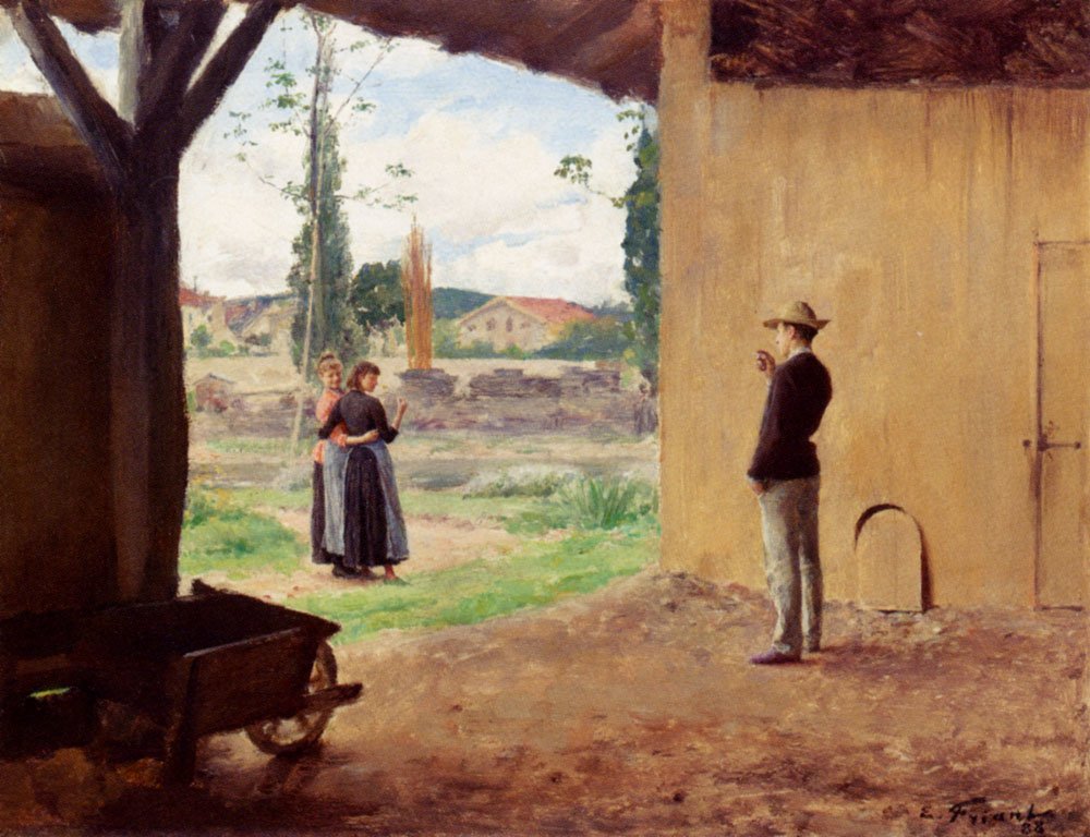 Tavasz: n alkotó: Emile Friant
