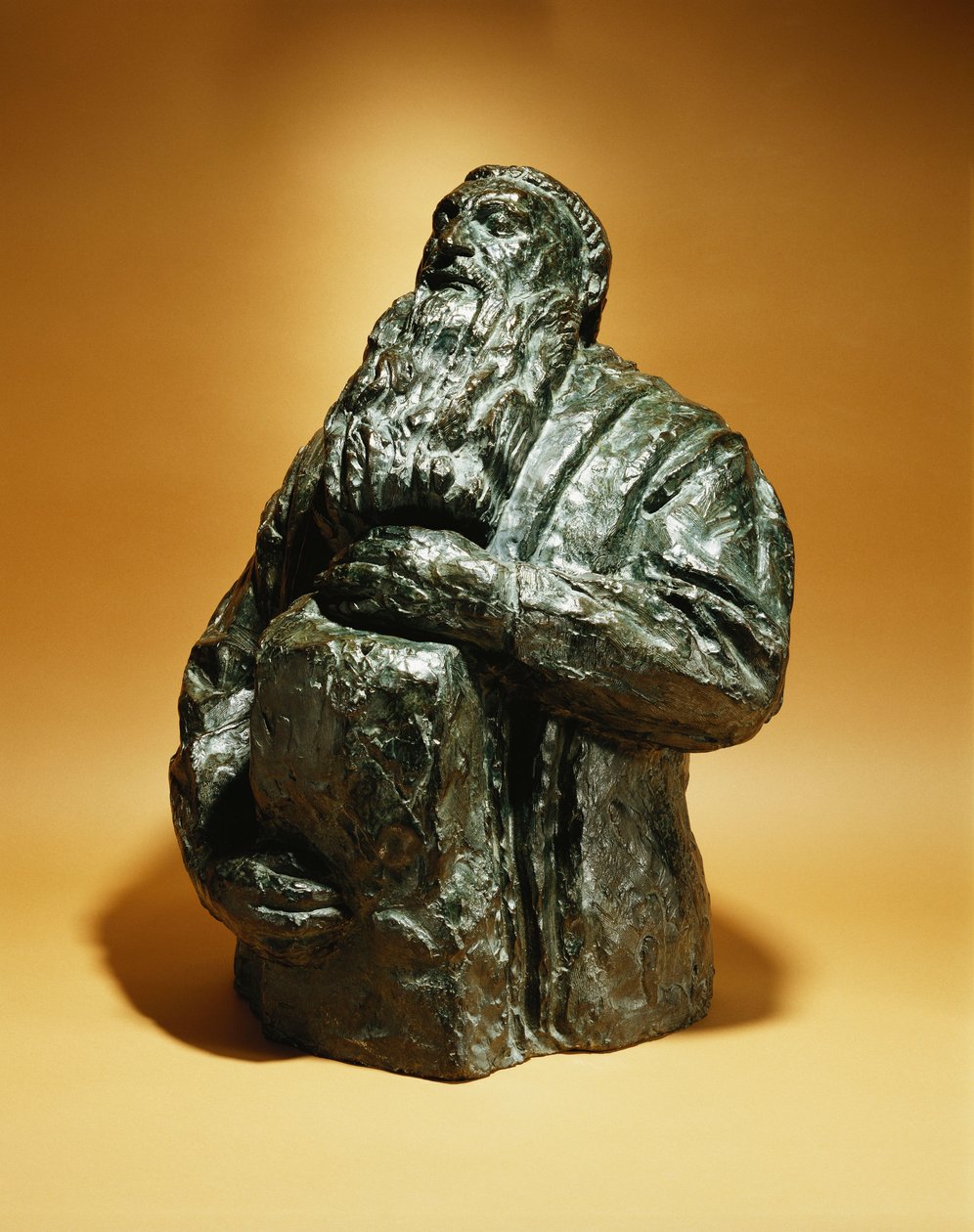 Rodin visszanéz; Rodin hátradől, 1909 alkotó: Emile Antoine Bourdelle