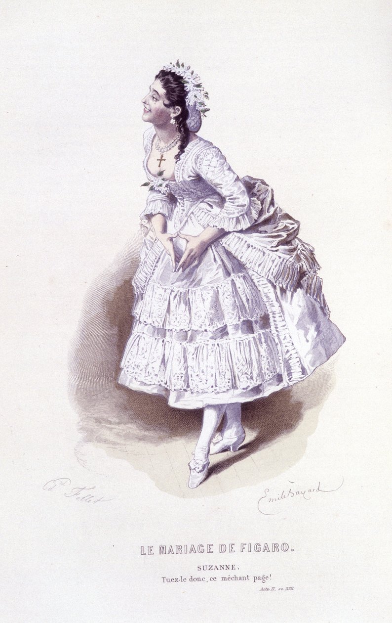 Beaumarchais (1732-1799) teljes munkája, Edouard Fournier, szerk. Laplace, Sanchez et Cie, Párizs 1876 (metszet) alkotó: Emile Antoine Bayard