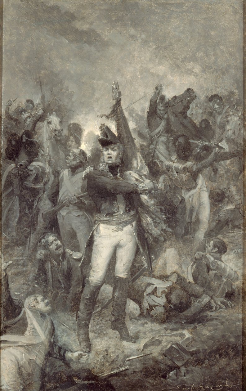 Pierre Cambronne portréja 1770-1842, kb. 1879. alkotó: Emile Antoine Bayard