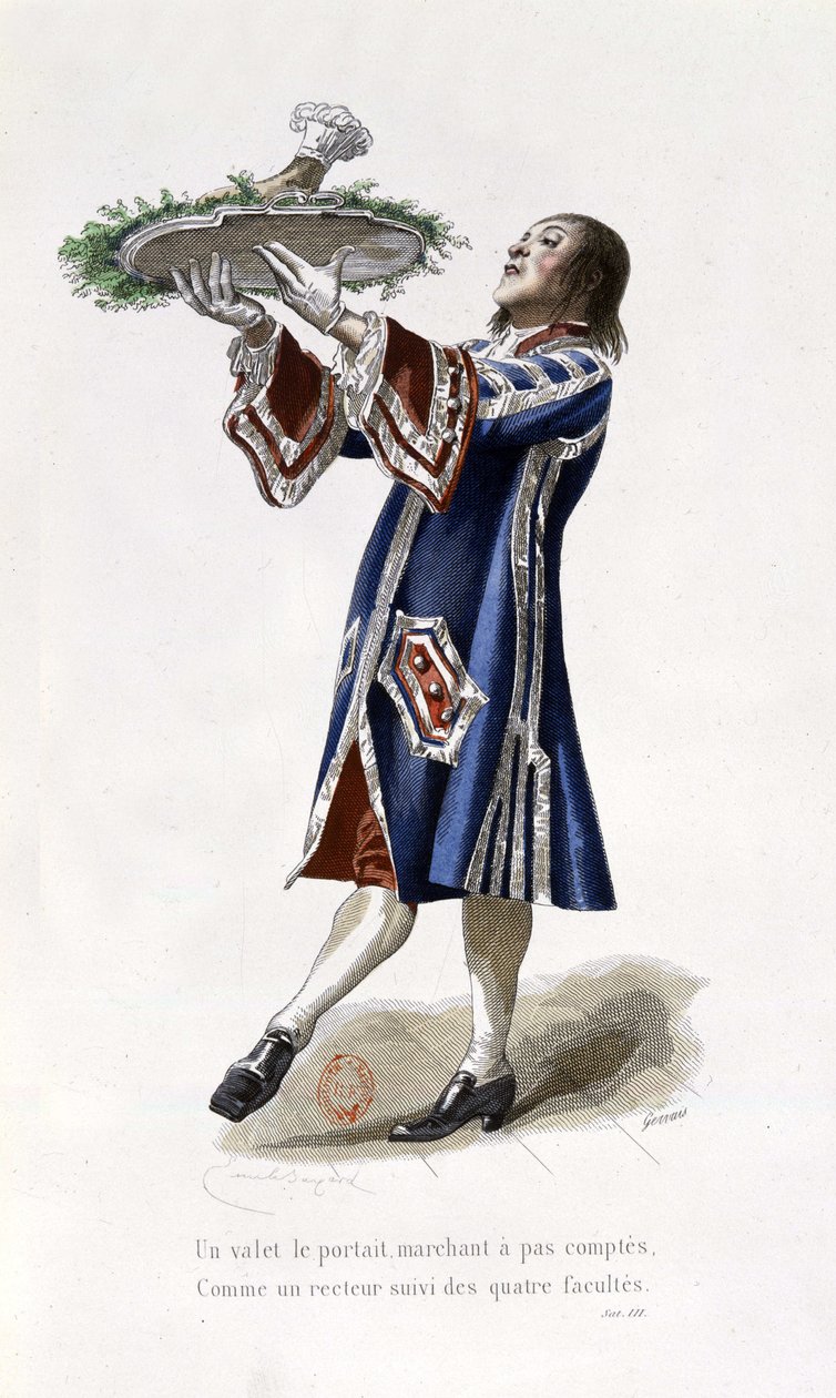 illusztrációja: Nicolas Boileau munkái, Párizs 1873, Laplace Sanchez és Cie szerkesztők (metszet) alkotó: Emile Antoine Bayard