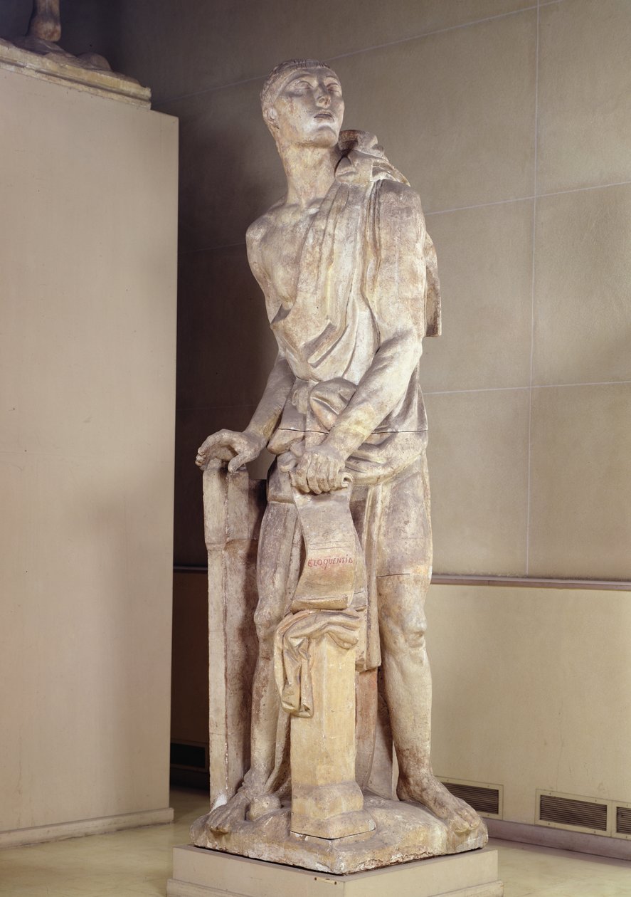 Ékesszólás, modell Carlos Maria de Alvear tábornok (1788-1852) emlékművéhez (gipsz) alkotó: Emile Antoine Bourdelle
