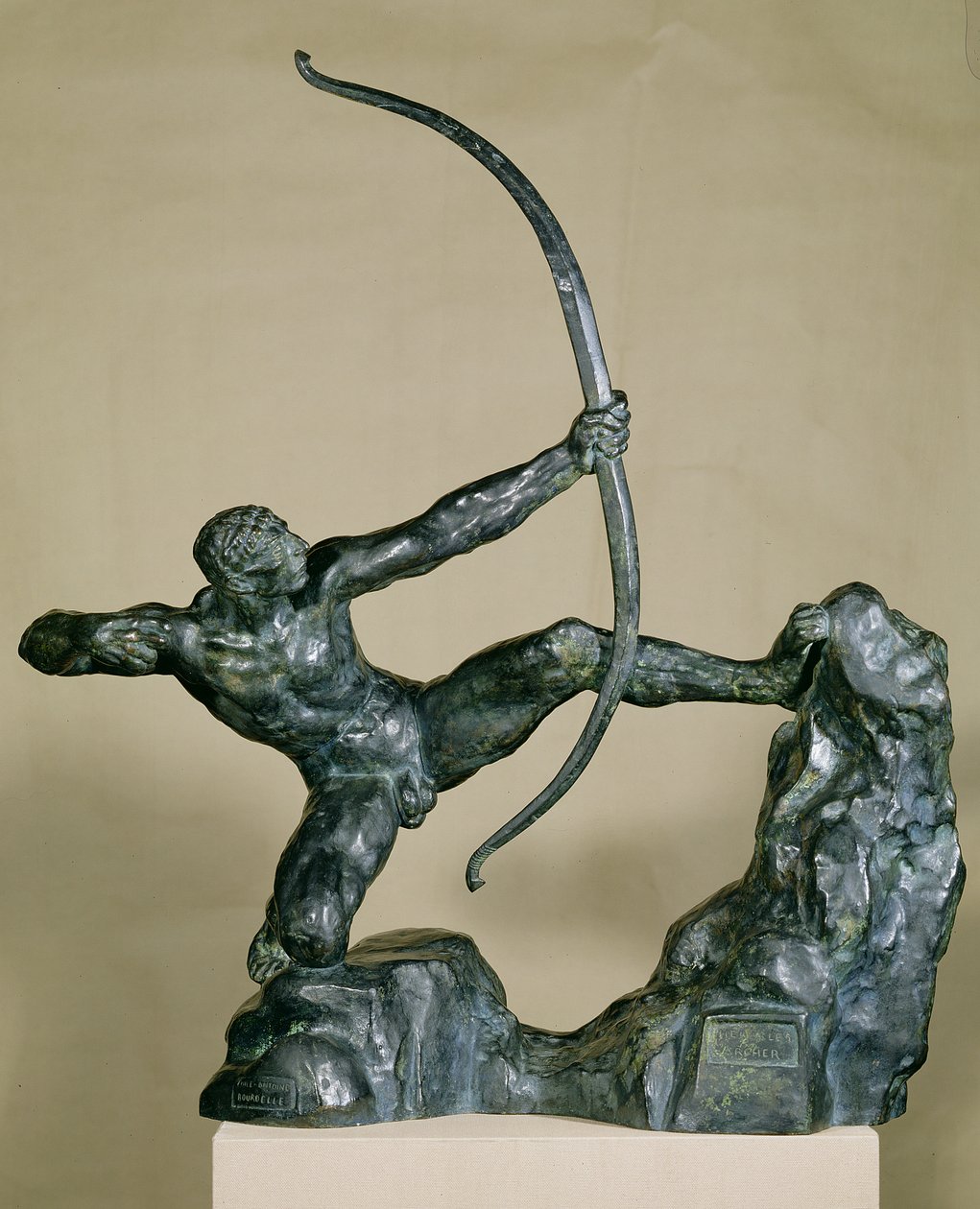 Herakles Archer, 1909 (bronz) alkotó: Emile Antoine Bourdelle