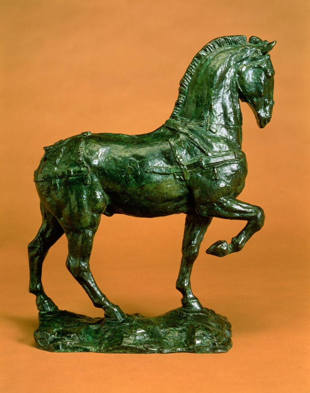 Ló nyereg nélkül; Cheval sans Selle, 1915 körül alkotó: Emile Antoine Bourdelle