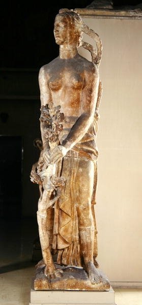 Prudence, Carlos Maria de Alvear tábornok (1788-1852) emlékművének modellje (gipsz) alkotó: Emile Antoine Bourdelle