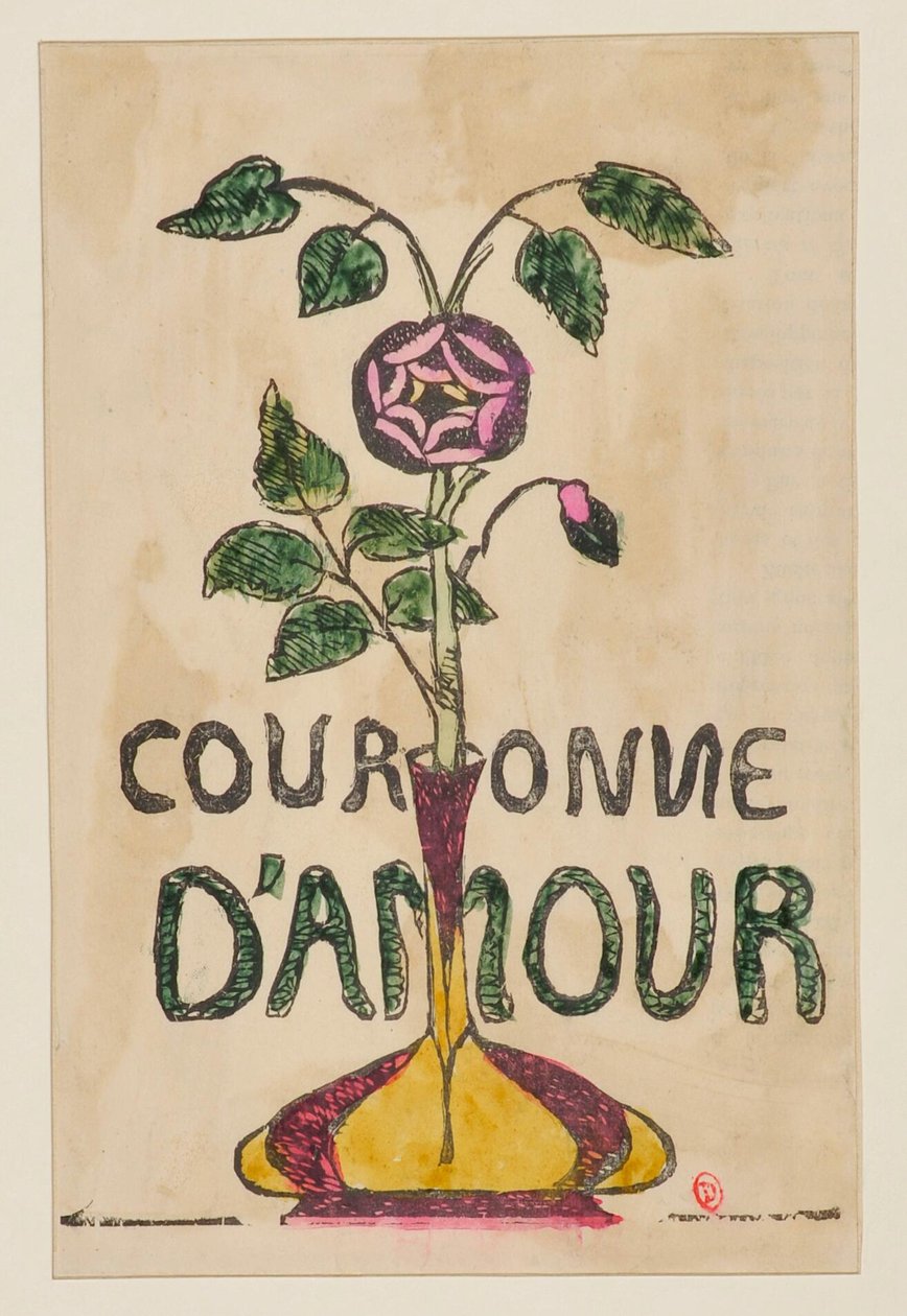 Krone der Liebe [Probe b] alkotó: Emile Bernard