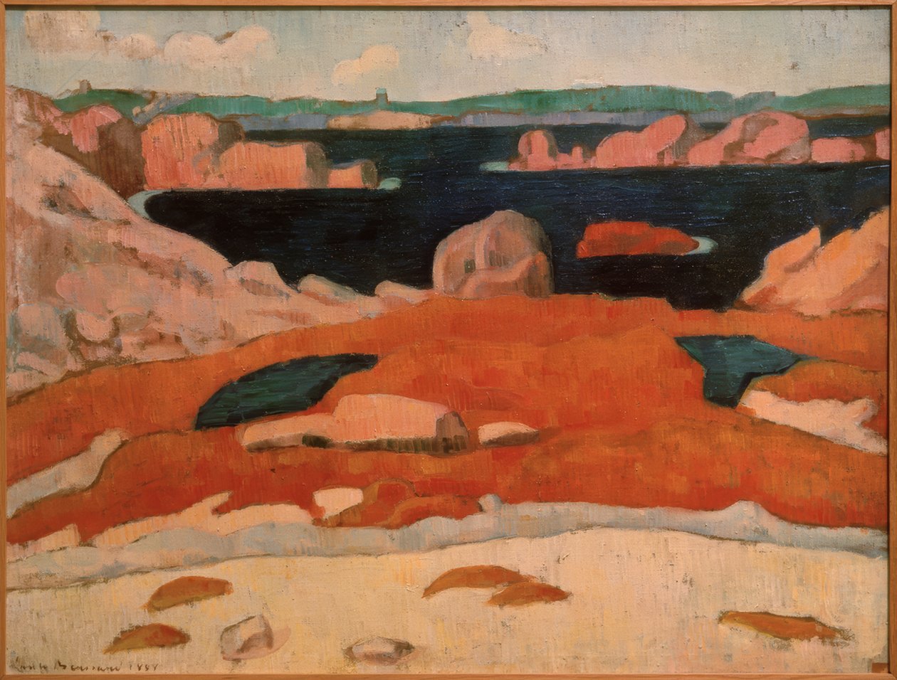 A vad tenger, Saint-Briac alkotó: Emile Bernard