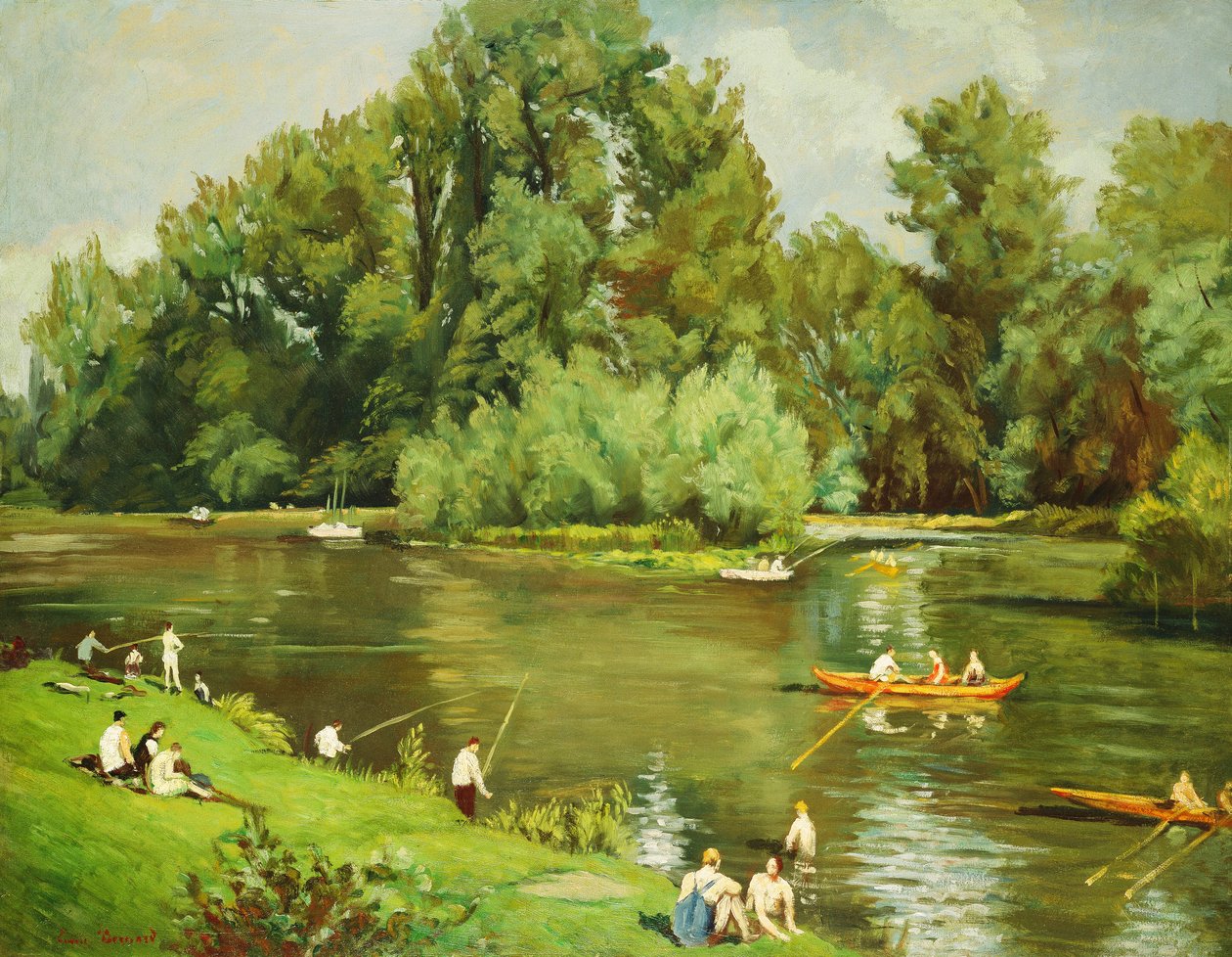 A Marne széle, 1932 körül alkotó: Emile Bernard