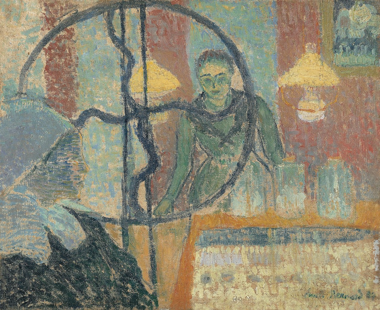 Pont-Aven boltjában alkotó: Emile Bernard