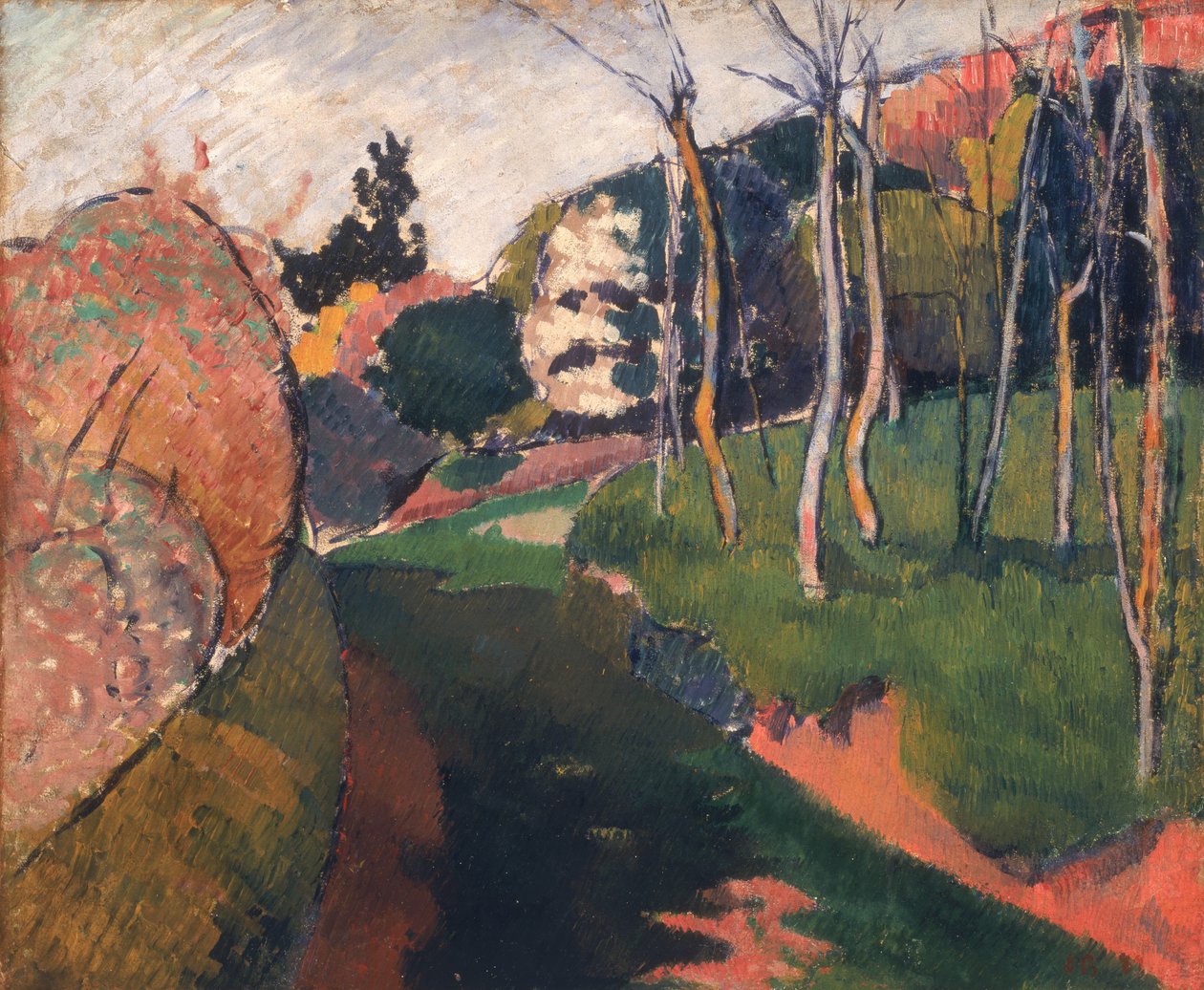 Táj, Saint-Briac alkotó: Emile Bernard