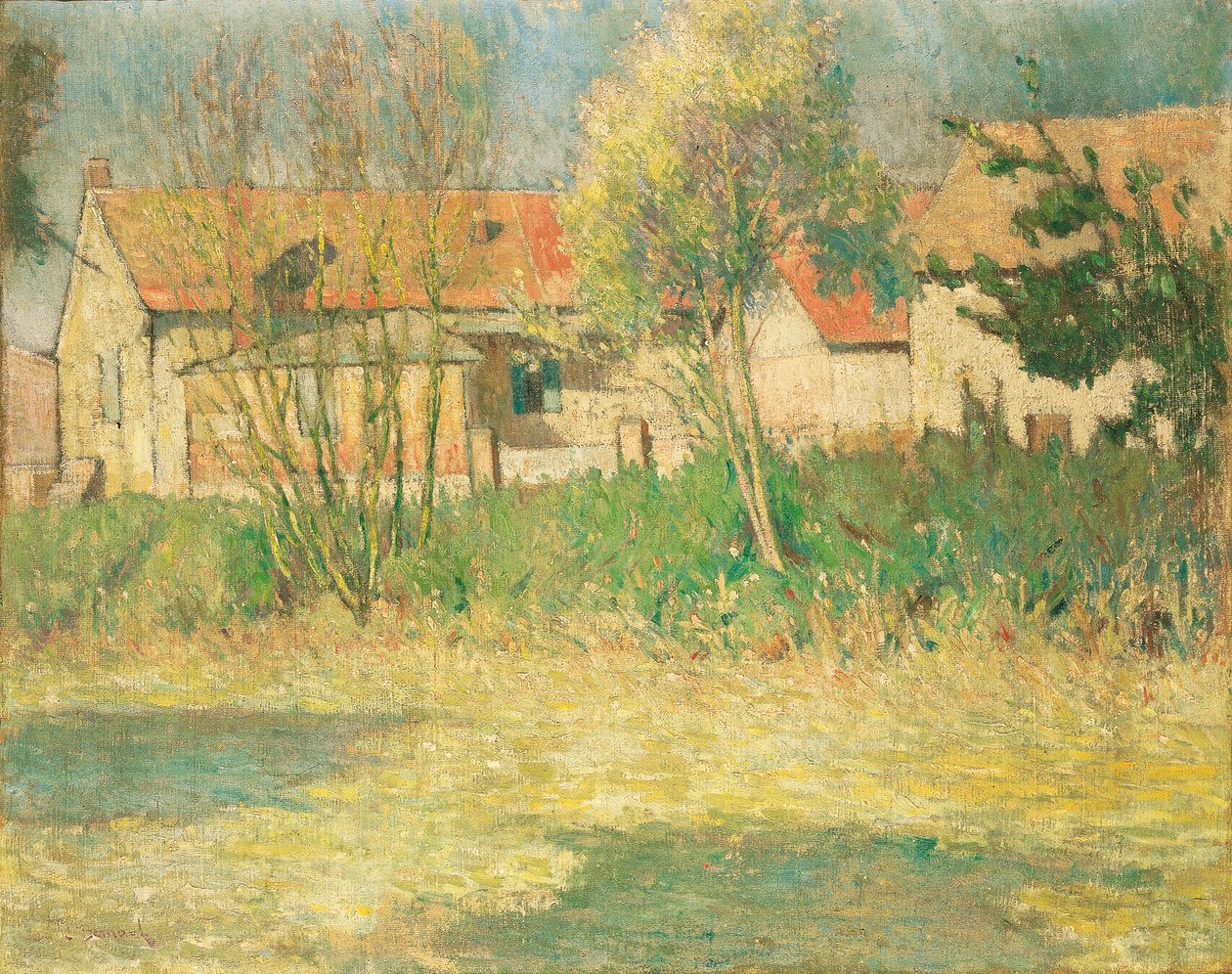 Táj, 1905-2007 körül alkotó: Emile Bernard