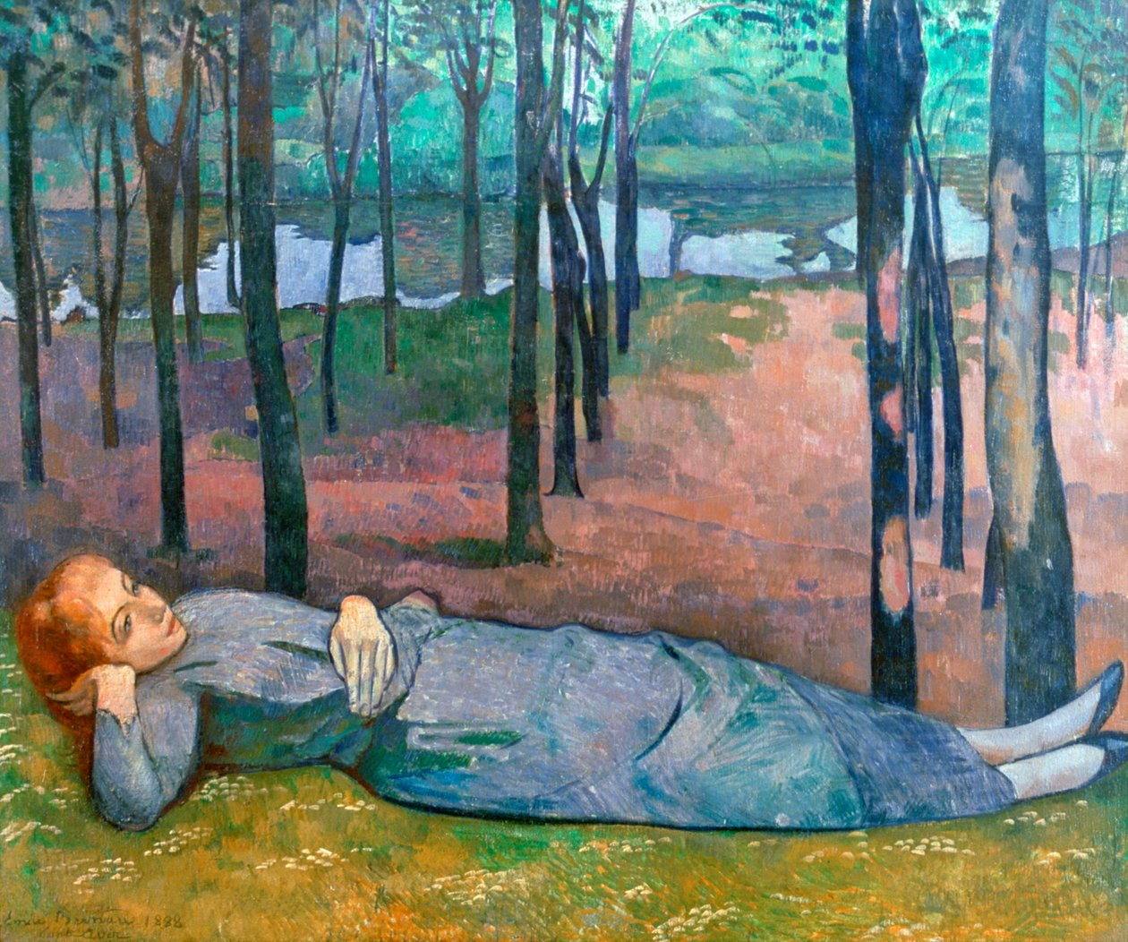 Madeleine a Bois dAmourban, 1888 alkotó: Emile Bernard