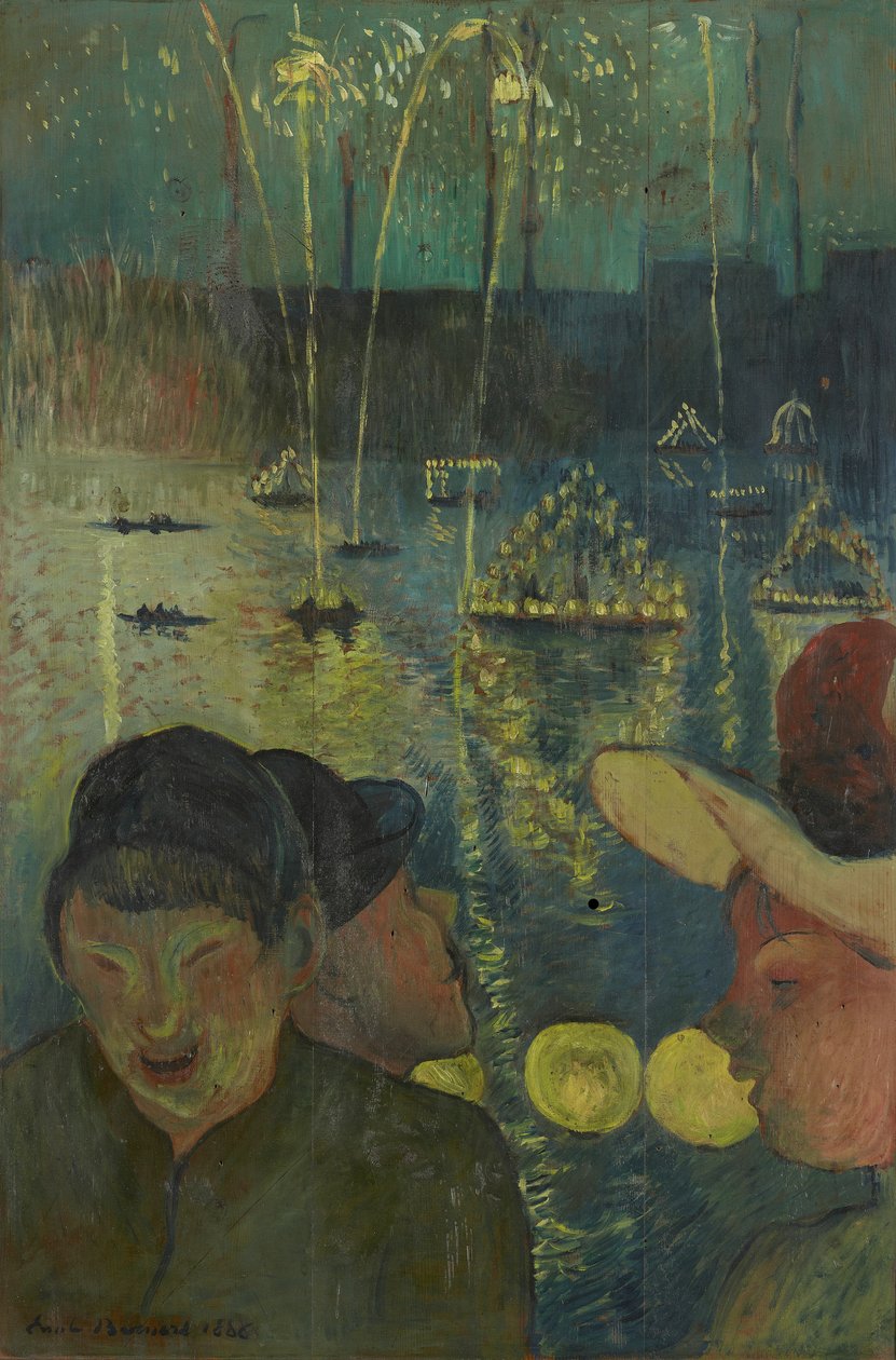 Éjszakai Fesztivál, 1888 alkotó: Emile Bernard