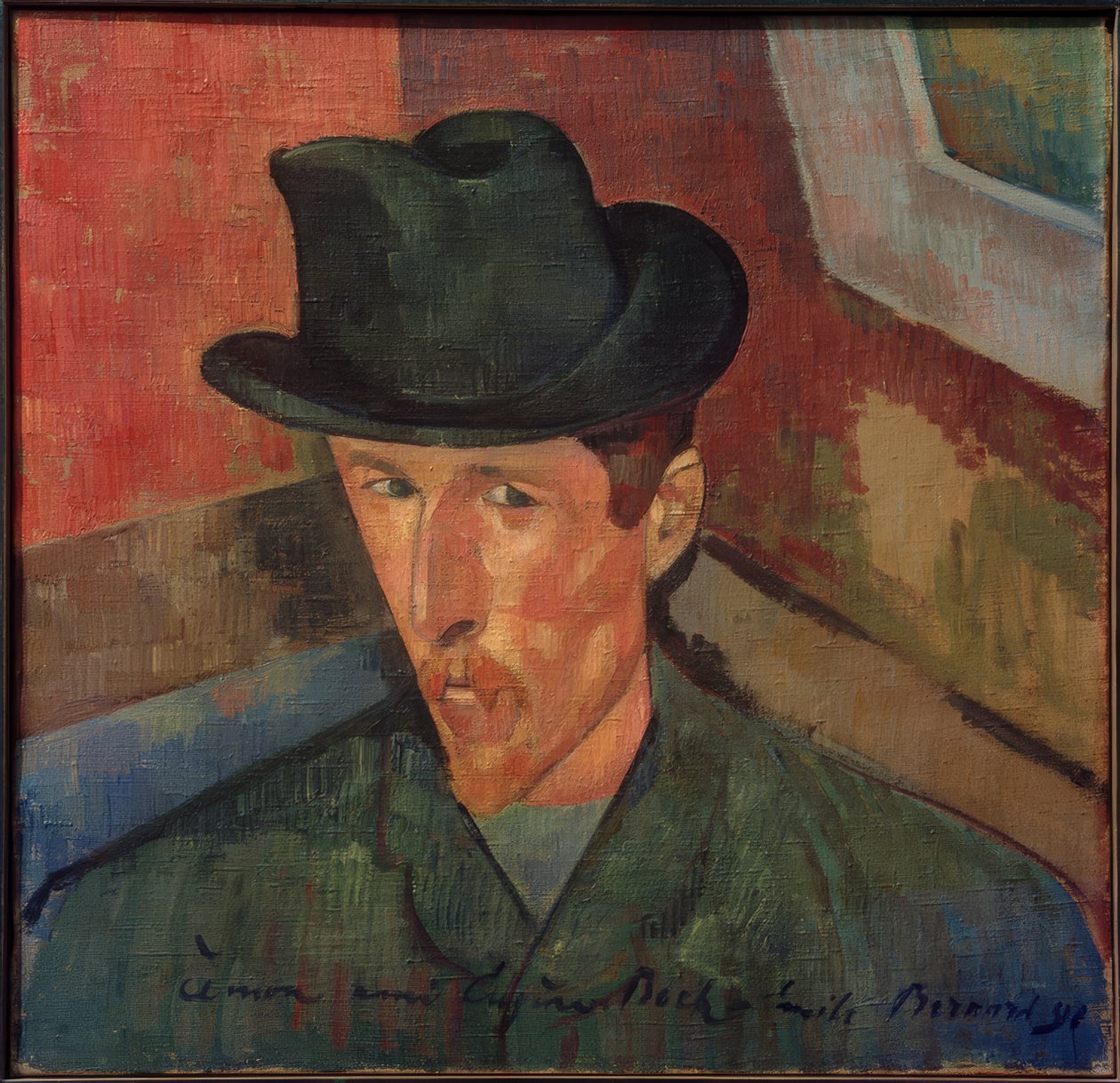 Eugène Boch portréja alkotó: Emile Bernard