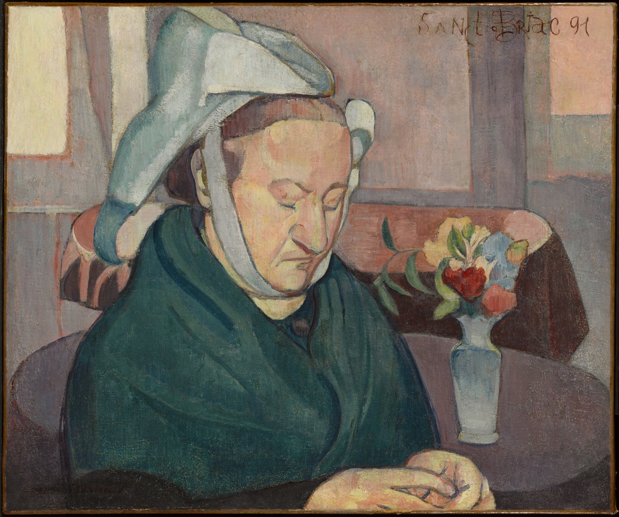 Madame Lemasson portréja alkotó: Emile Bernard