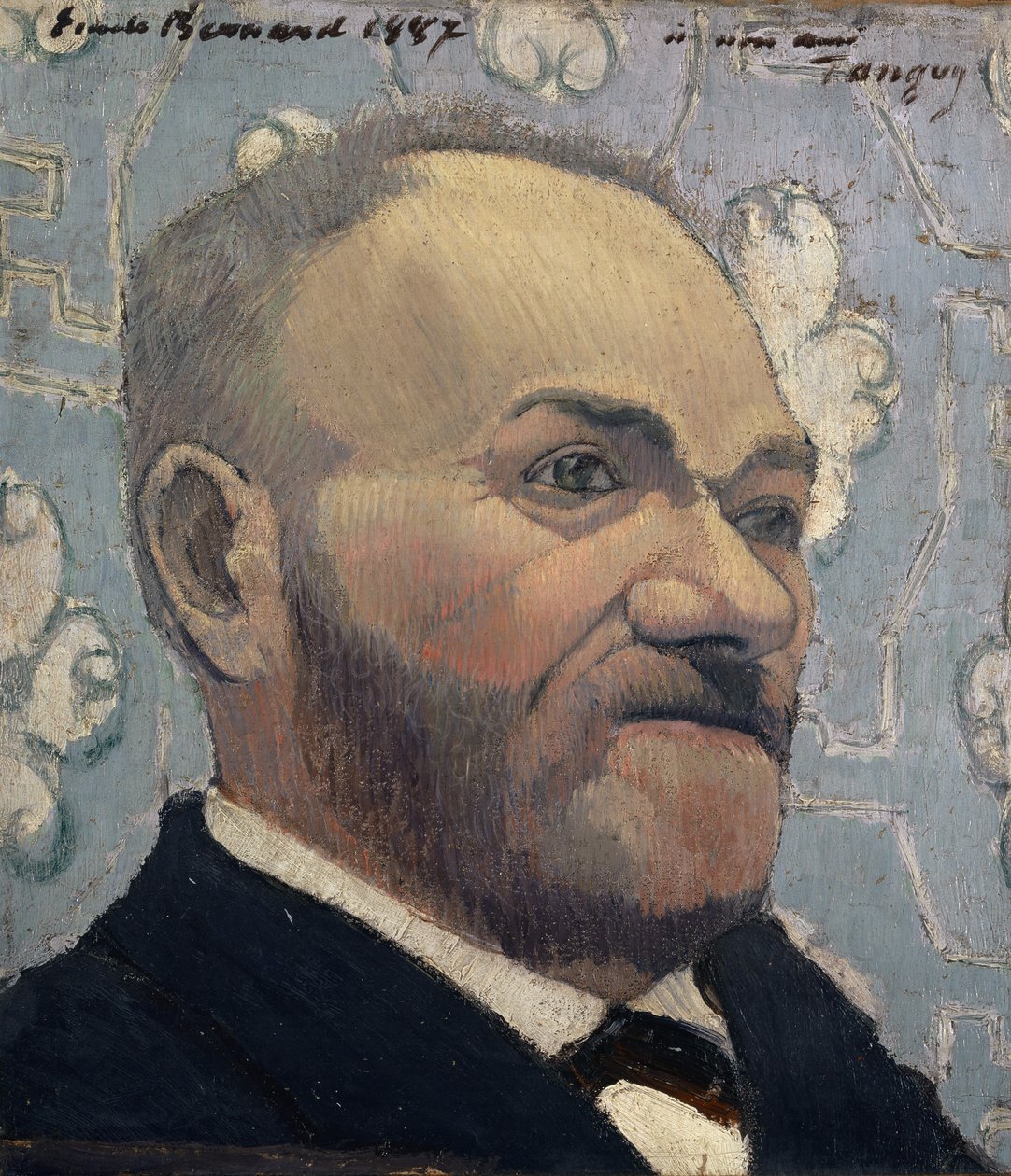Tanguy atya portréja, 1887 alkotó: Emile Bernard