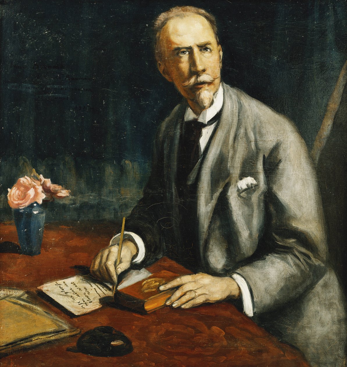 Emile Bauman portréja; "Emile Bauman portréja, 1927 alkotó: Emile Bernard