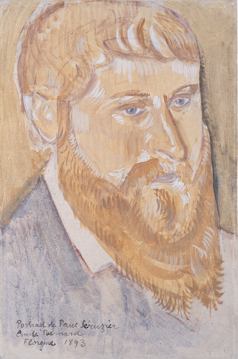 Paul Serusier portréja, 1893 alkotó: Emile Bernard