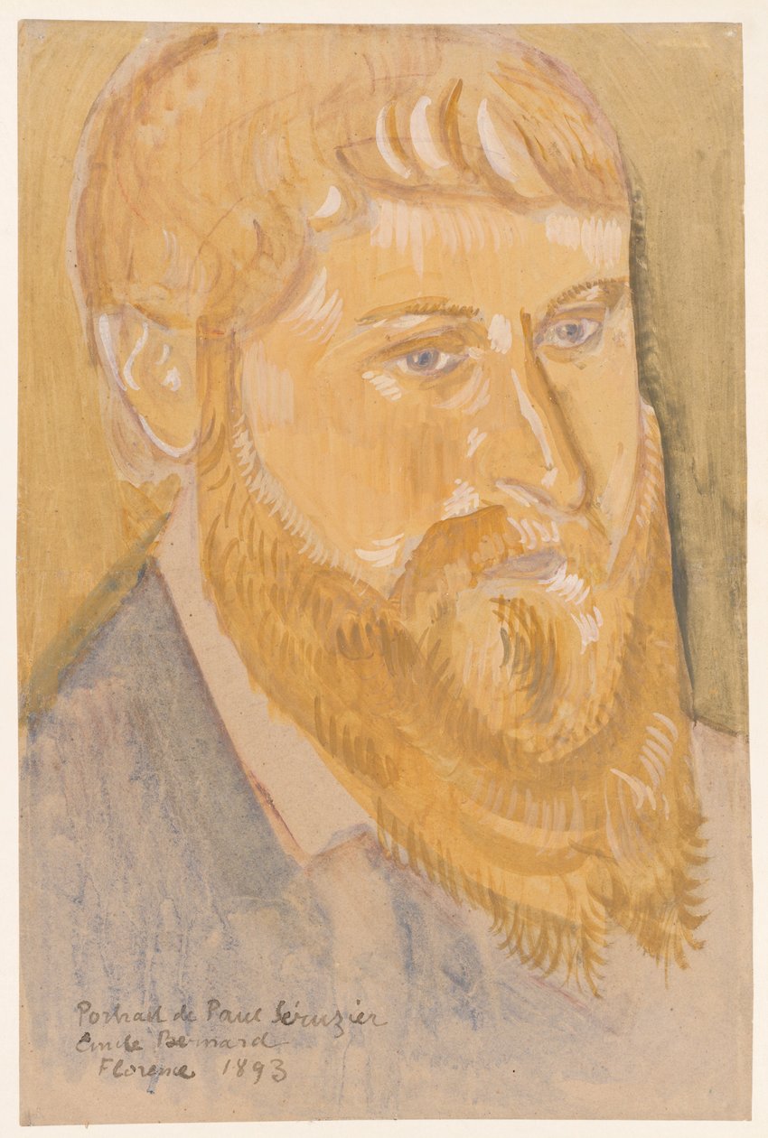 Paul Sérusier portréja alkotó: Emile Bernard